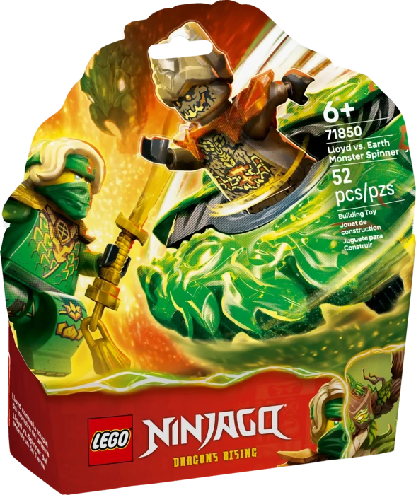 LEGO NINJAGO 71850 Lloyd vs. Erdmonster-Spinner