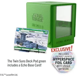 Gamegenic GGS20223 - Star Wars: Unlimited Twin Suns Deck Pod - Green