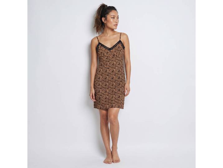 Nuisette dentelle imprimé animalier - Blancheporte