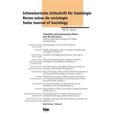 Kumulative und kompensatorische Effekte im Lebenslauf. Cumulative and Compensatory Effects over the Life Course, Taschenbuch von , Seismo Verlag,