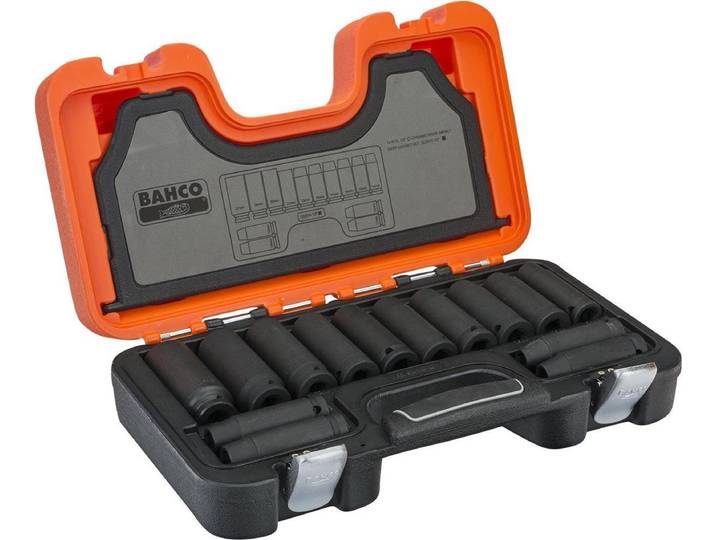Bahco 1/2´´ Slagdoppenset 14 Stukken Oranje