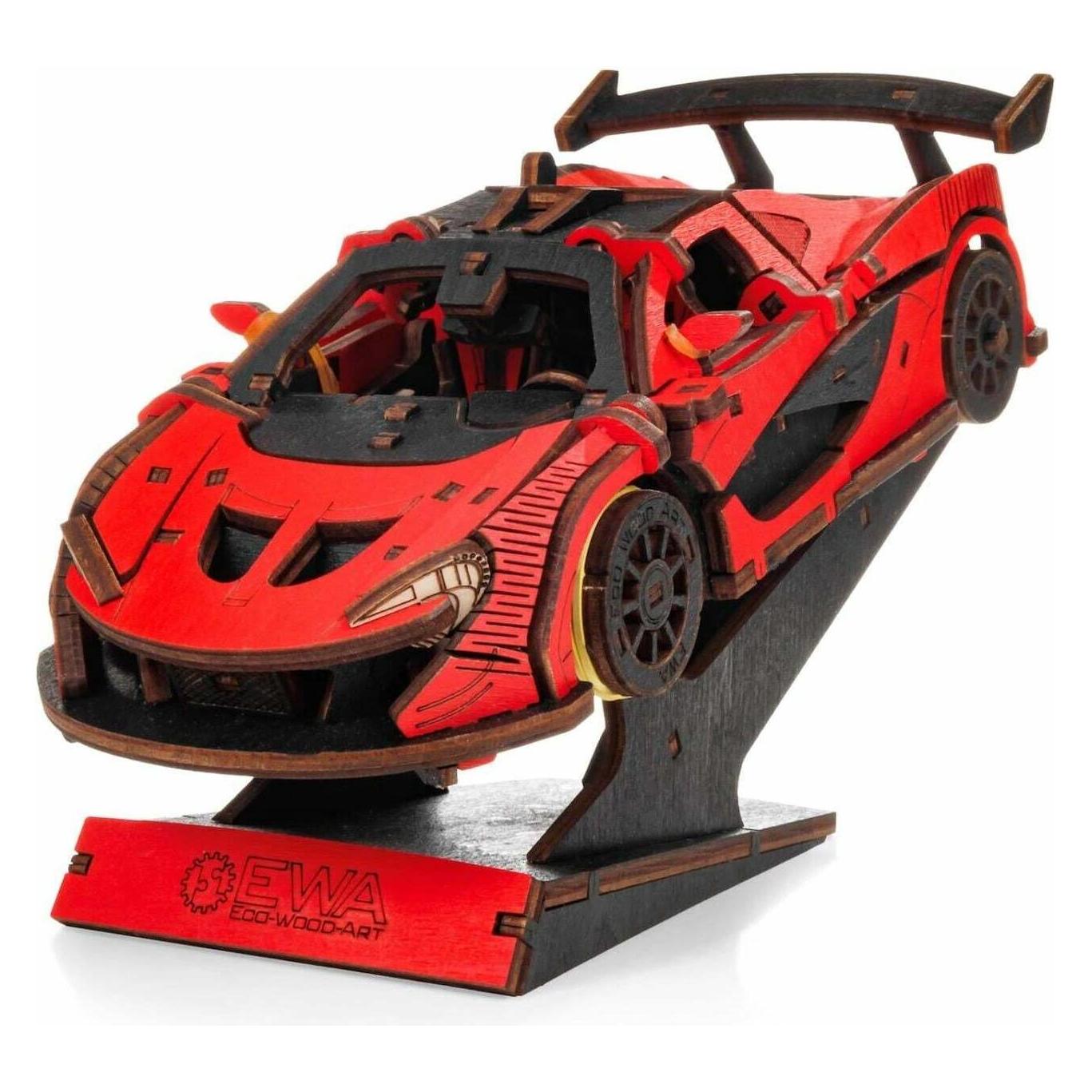 Eco Wood Art Rennwagen - 3D Holzbausatz (EWA-00407)