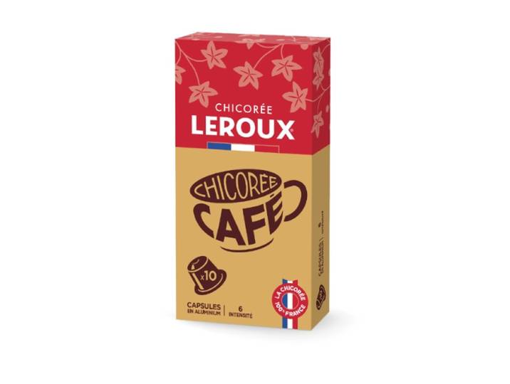 LEROUX Capsules Chicorée Café x10