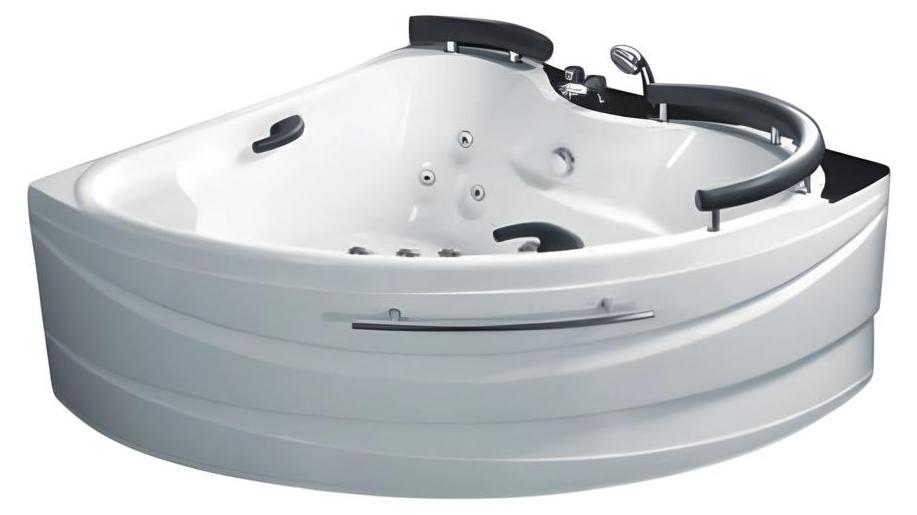 Hydromassagewanne Badewanne Whirlpool Blubberbad Spa-Bad Whirlwanne 150x150 cm