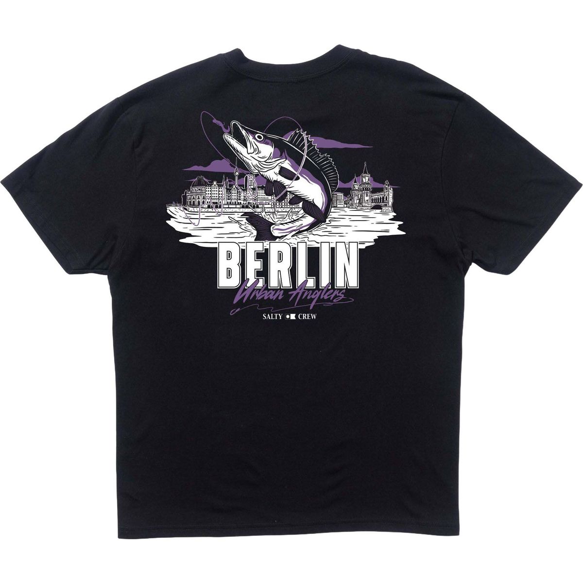 Salty Crew Berlin Urban Angler SS Tee black (BLK) S 25035098E-BLK-S