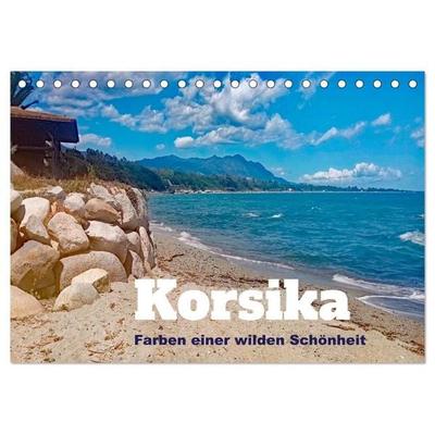 Korsika - Farben einer wilden Schönheit (Tischkalender 2027 DIN A5 quer), CALVENDO Monatskalender