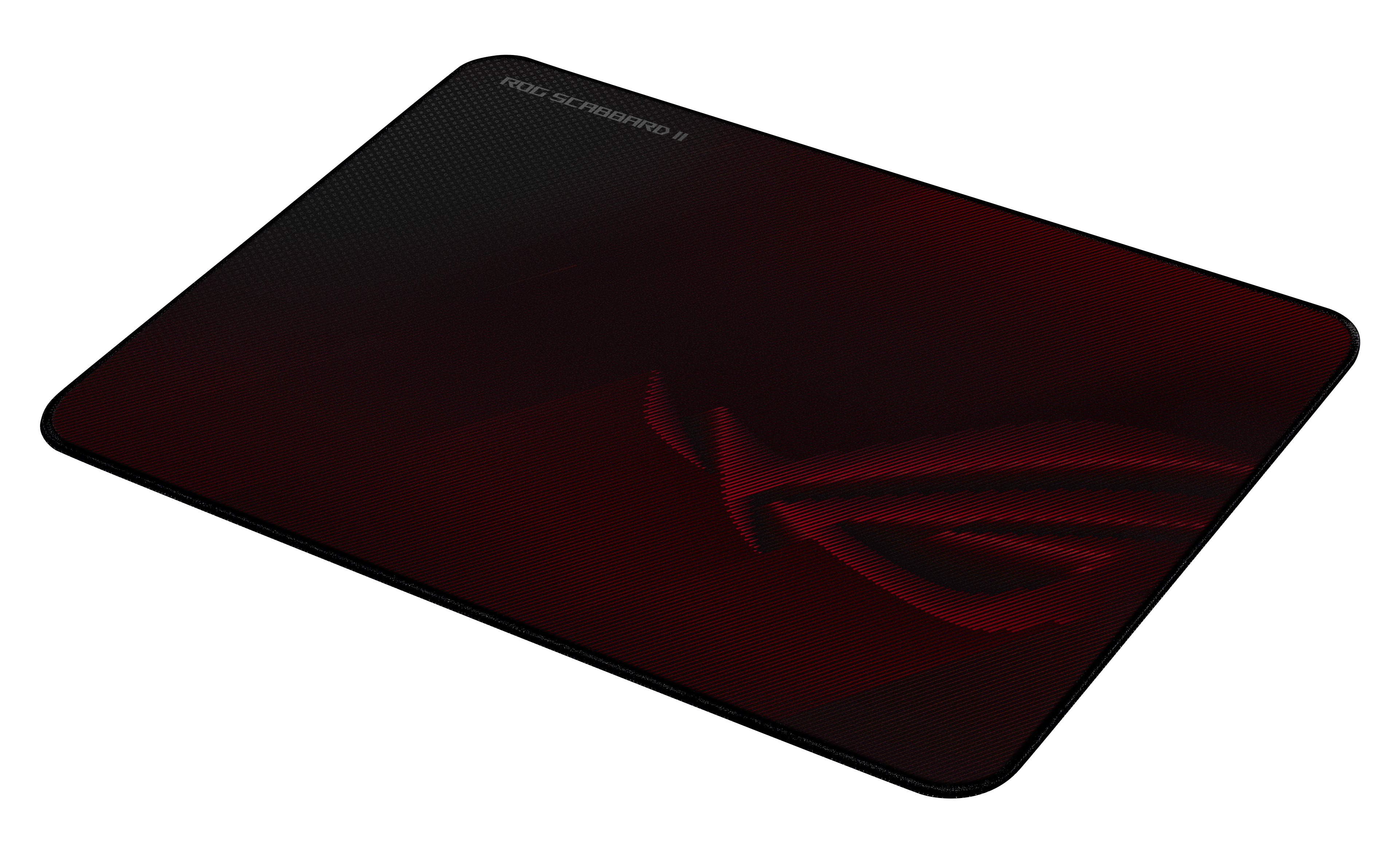 ASUS ROG Scabbard II Medium Gaming Mousepad schwarz/rot 90MP02H0-BPUA00