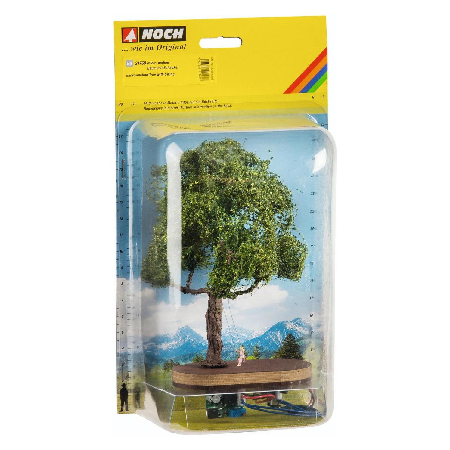 Noch H0 micro-motion Baum mit Schaukel (21768)