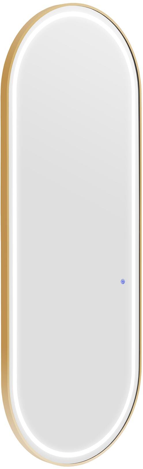 physa Frisørspejl med LED - ekstra fladt - ovalt - 70 x 4 x 180 cm PHY_SM_01