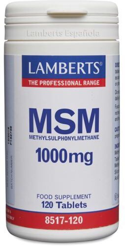 Lamberts MSM natürliche Quelle 1000 mg 120 Tabletten