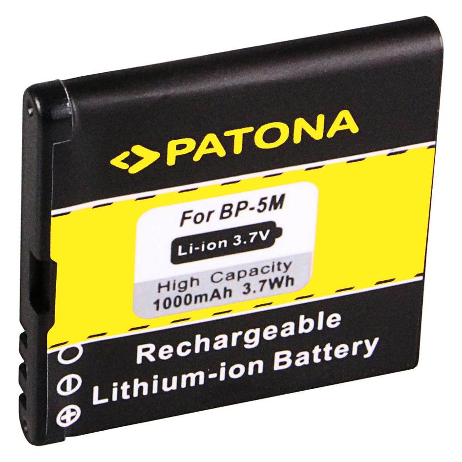 Patona Battery (Akku, Nokia 100, Nokia 5610, Nokia 5700, Nokia 6110, Nokia 6110 Navigator, Nokia 6220 classic, Nokia 6500 Slide, Nokia 7390) (11800512)