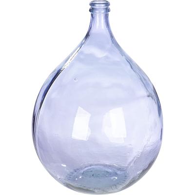Bodenvase GILDE "Bodenvase rund Cordoba", flieder, B:40cm H:56cm T:40cm Ø:40cm, Glas, Vasen