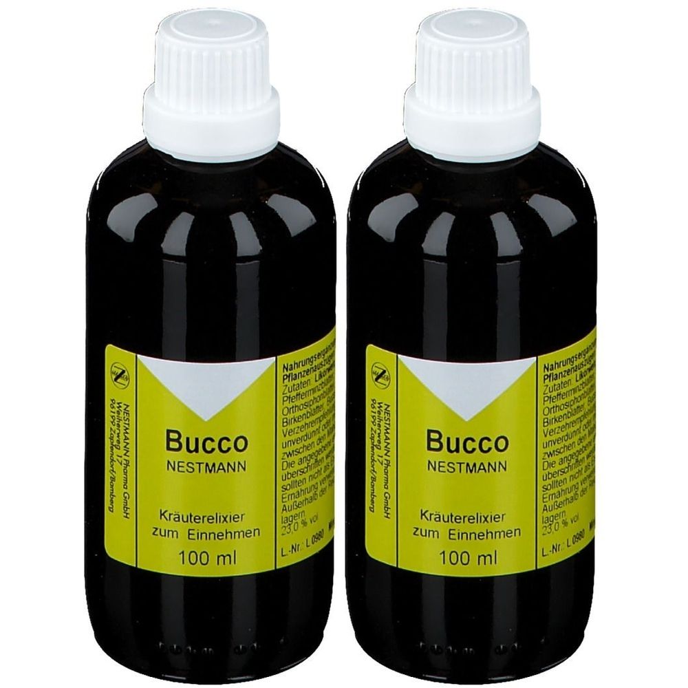 Bucco Nestmann Tropfen 2x 2x100 ml