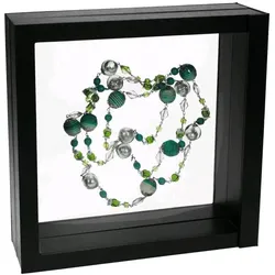 Safe, Bilderrahmen, schwarz Schweberahmen 180x180 mm (18 x 18 cm)