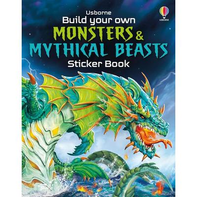 Build Your Own Monsters and Mythical Beasts Sticker Book, Taschenbuch von Simon Tudhope, Usborne, 978-1-83540-846-9