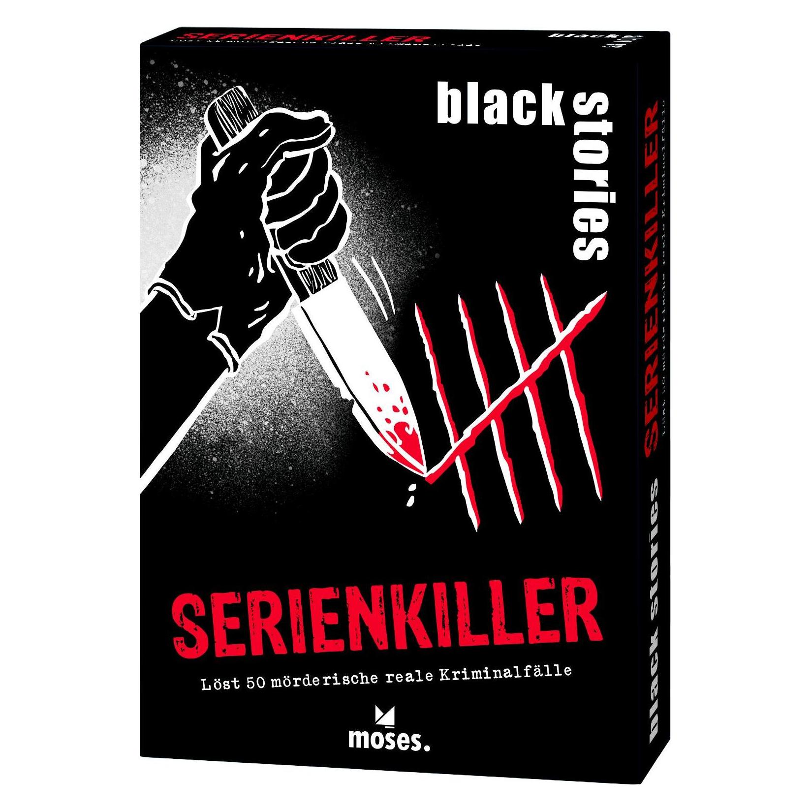 Moses black stories Serienkiller (Deutsch, 1 - 5 Spieler) (90190)