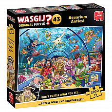 Jumbo Spiele Wasgij Orginal 43 - Aquarium Antics - 1000 Teile 302157