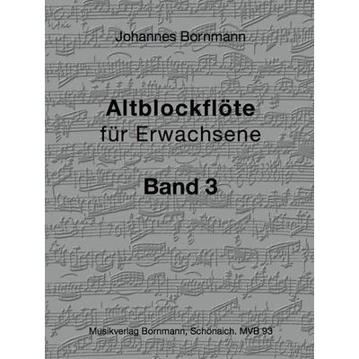 Altblockflöte für Erwachsene - Band 3 -