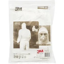 3M, Schutzanzug + Arbeitsoverall, Schutzanzug 4510 (L, 1x)