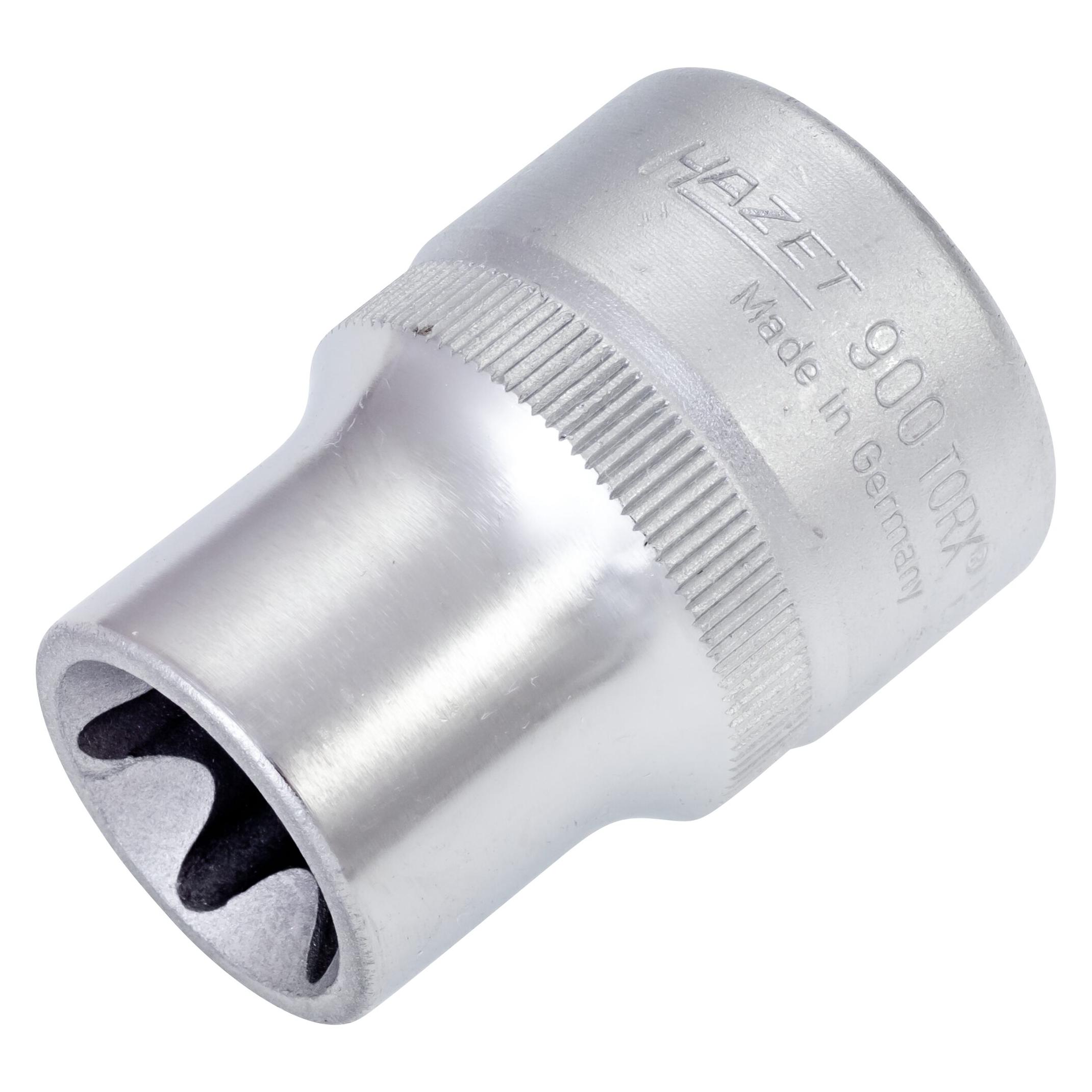 Hazet Steckschlüsseleinsatz TORX 900-E18 Vierkant12,5 mm (1/2 Zoll) Aussen TORX Profil E18... (900-E18)