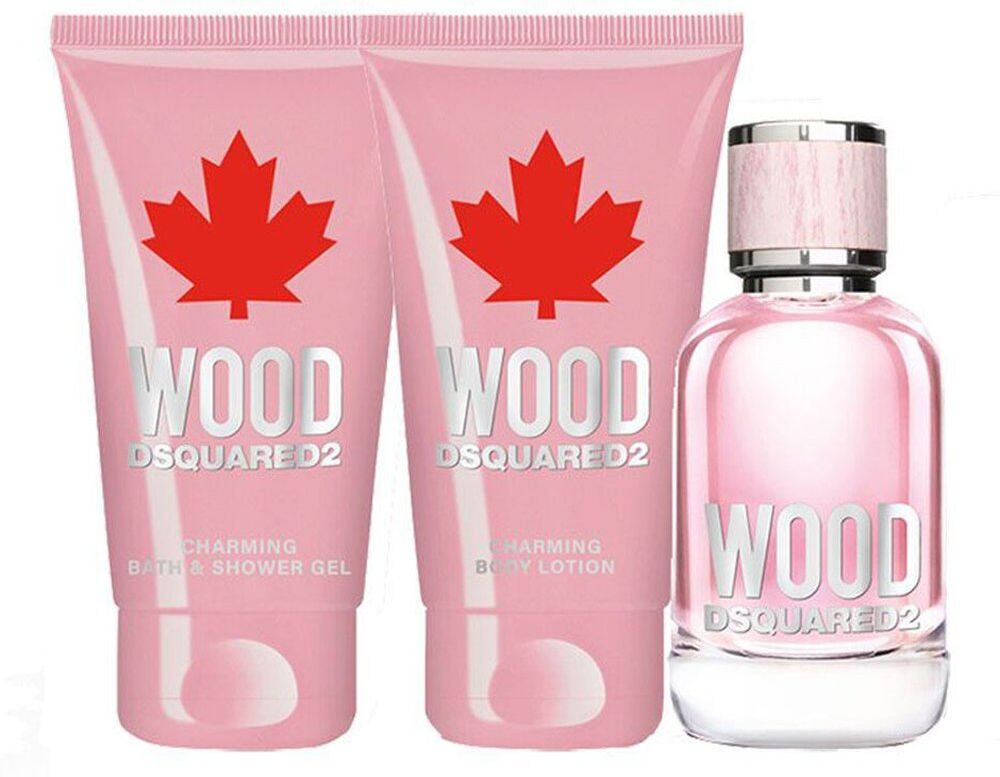 DSQUARED2 Wood Pour Femme 50ml Eau De Toilette Gift Set