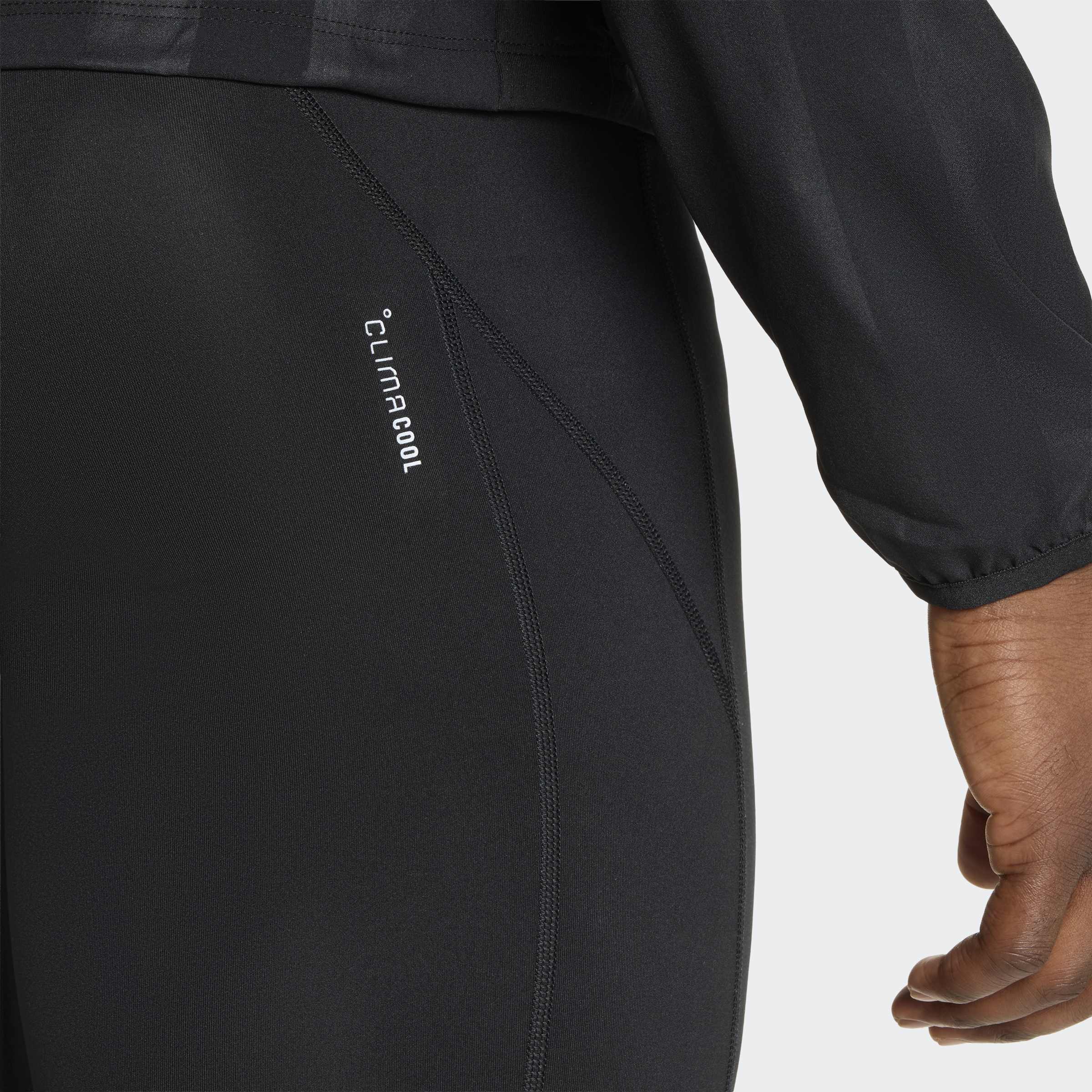 Lauftights ADIDAS PERFORMANCE "ADI365 RUNNING ESSENTIALS LEGGINGS", Herren, Gr. XXL, N-Gr, schwarz, normal, gr., Obermaterial: 85% Polyester, 15% Elasthan, Hosen Lauftights schwarz, normal, gr. XXL, N-Gr