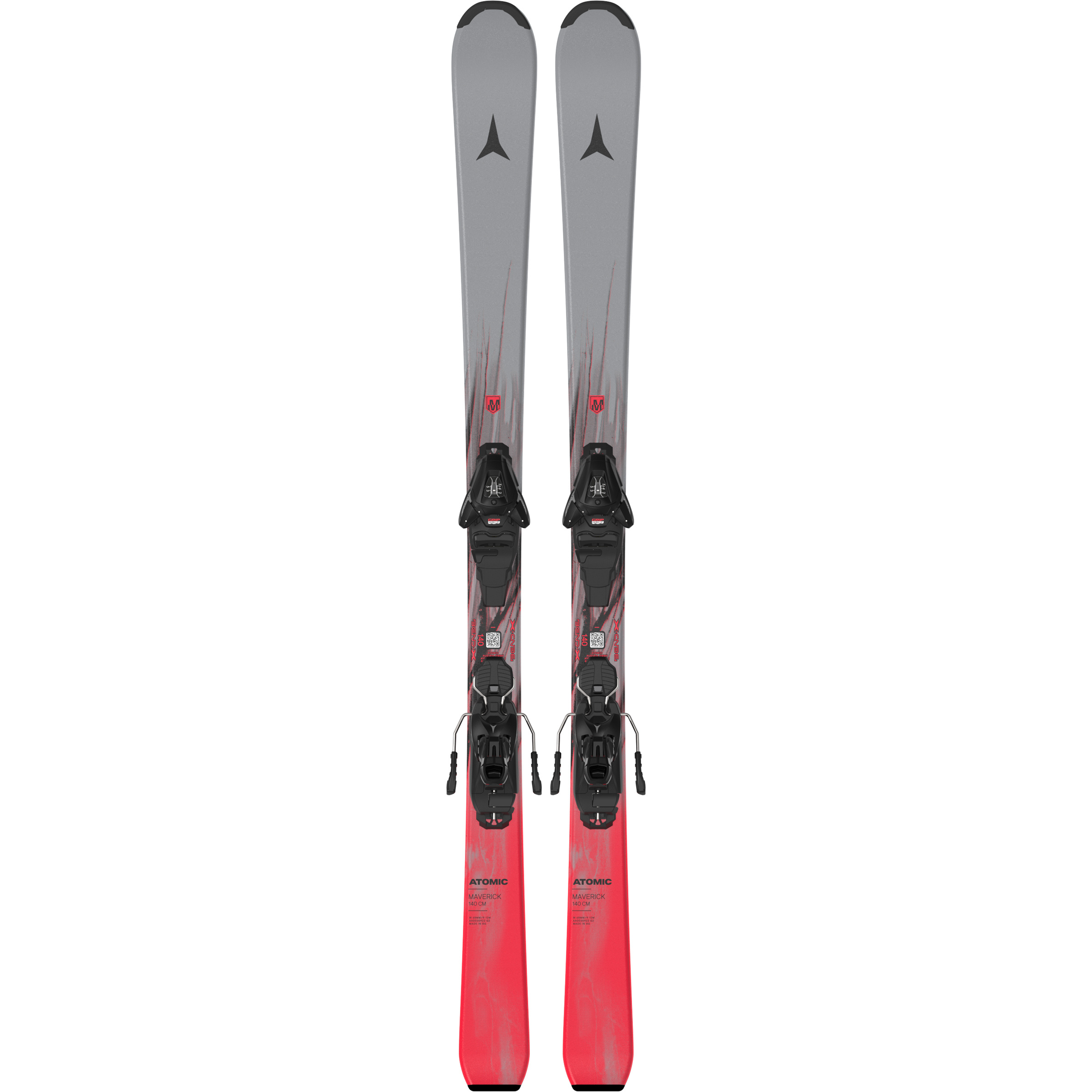 Atomic Maverick J 130-150 + L 6 GW Alpinski 26/27 Kinder Alpinski grey-red Größe 140CM Skifahren