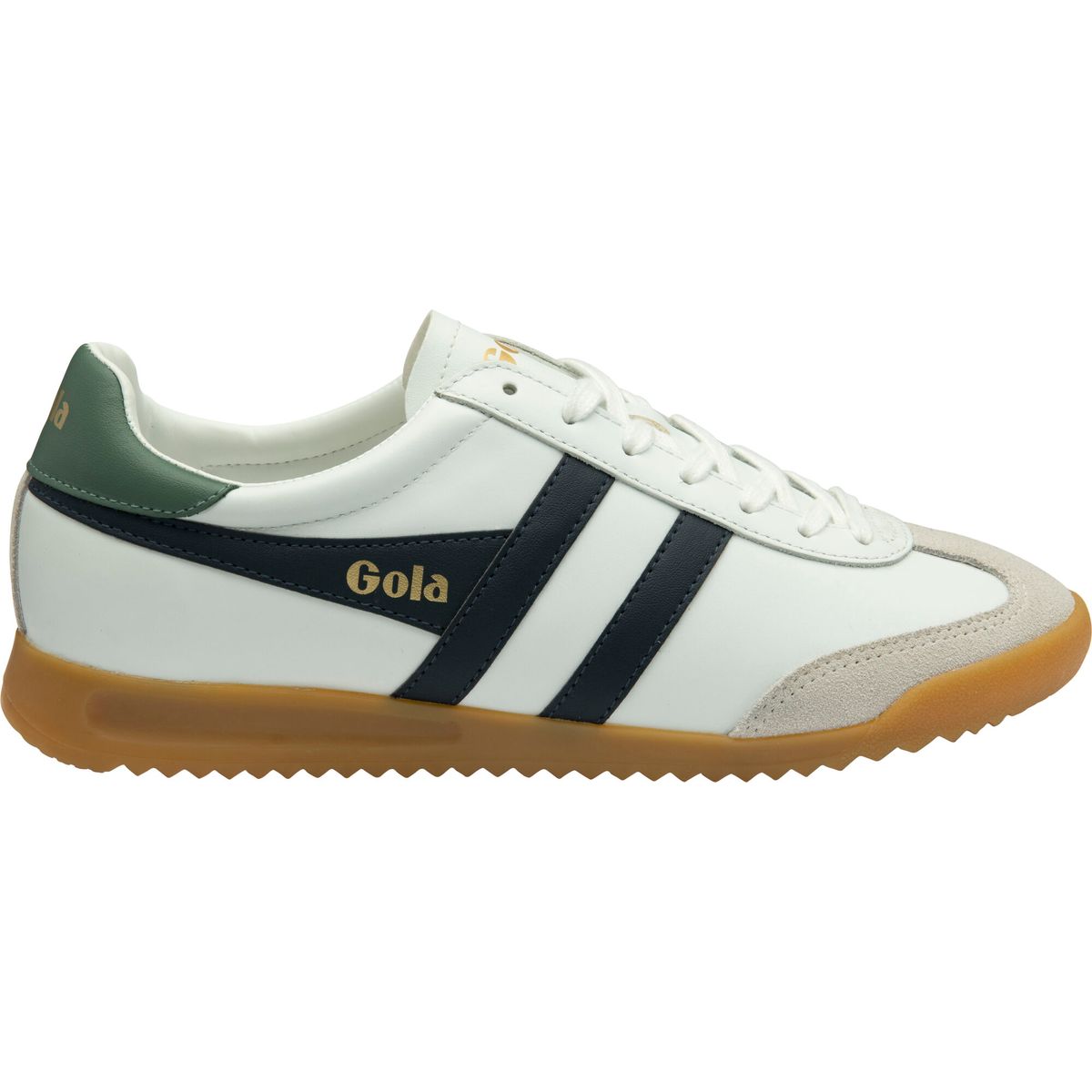 Gola Torpedo Leather Sneaker Men white/navy/sage (AN) 7 CMB622-AN-7-whitenavysage