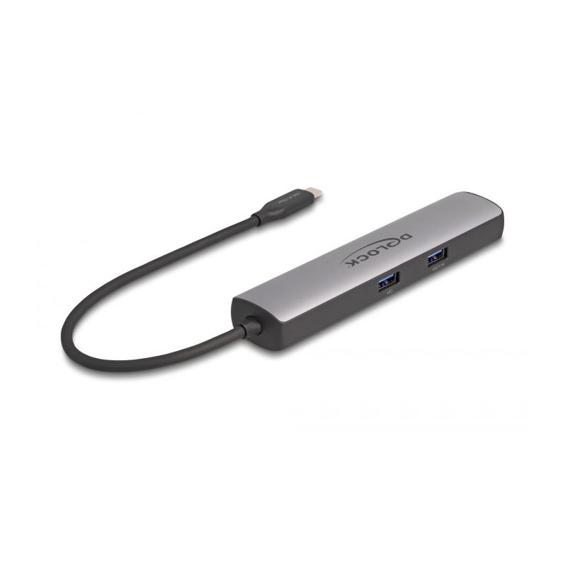 Delock USB 40 Gbps USB Type-C Dockingstation 8K - HDMI / USB 10 Gbps / 2,5 Gigabit LAN / PD 3.0 100 W