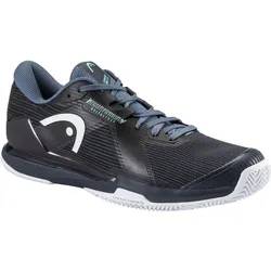 Head, Herren, Tennisschuhe, Sprint Pro 4.0 Sandplatz Tennisschuh Herren (42.5), Blau, Grün, Schwarz