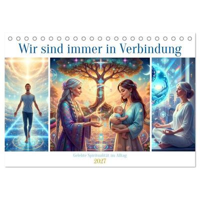 Wir sind immer in Verbindung (Tischkalender 2027 DIN A5 quer), CALVENDO Monatskalender