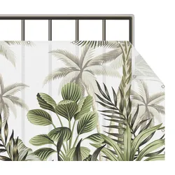 BALKON SICHTSCHUTZ Palmen im Dschungel 200/100 cm