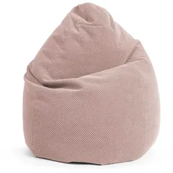 Sitting Point Sitzsack Beanbag Comodo XXL Stoff Rosa Rose