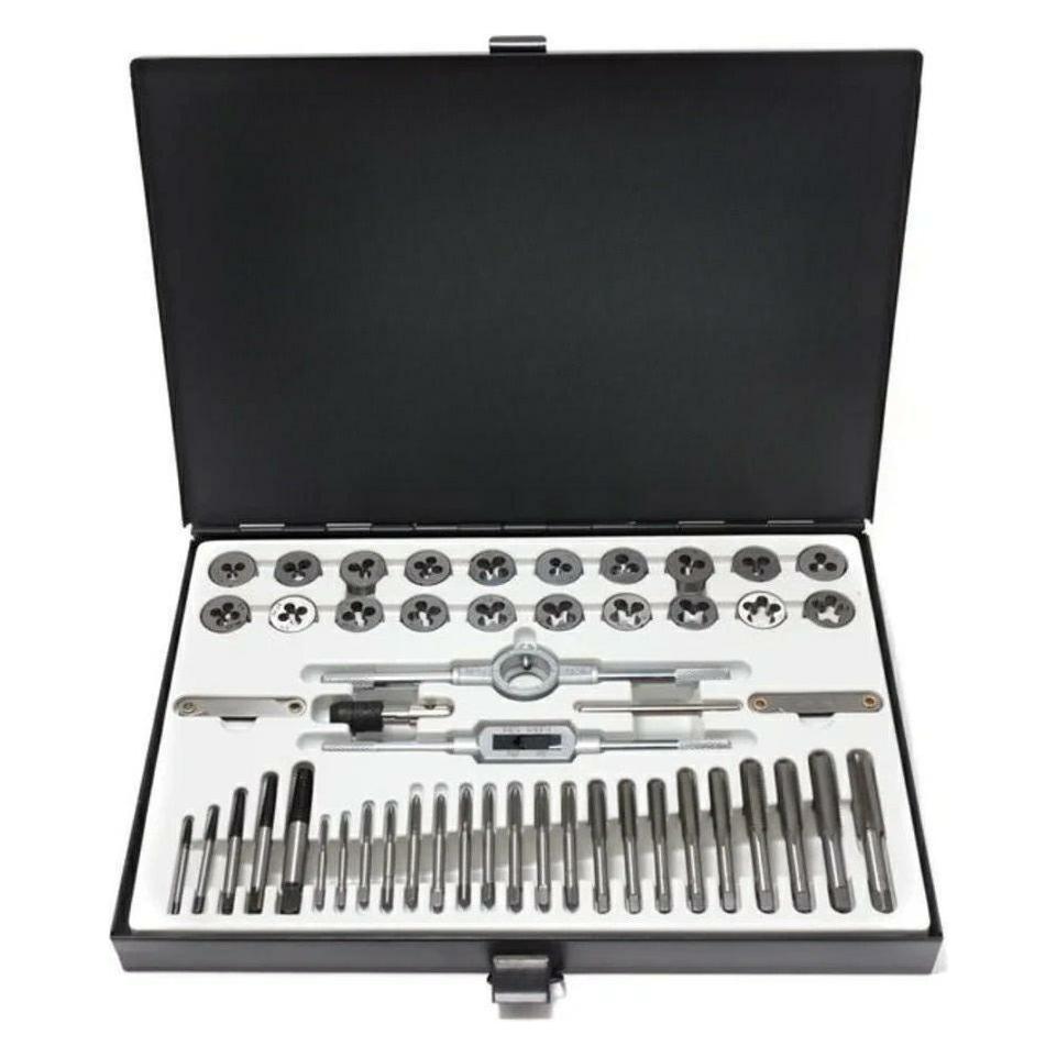 Scheppach Gewindebohrer + Matrizen-Set, 50 Stück (56258114)