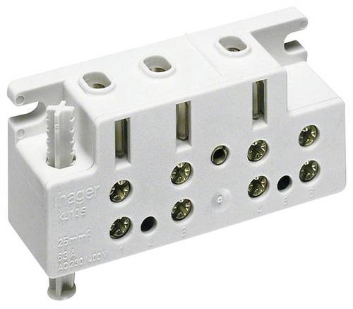 Hager KJ10S Zählersteckklemme Steckanschluss 1St.