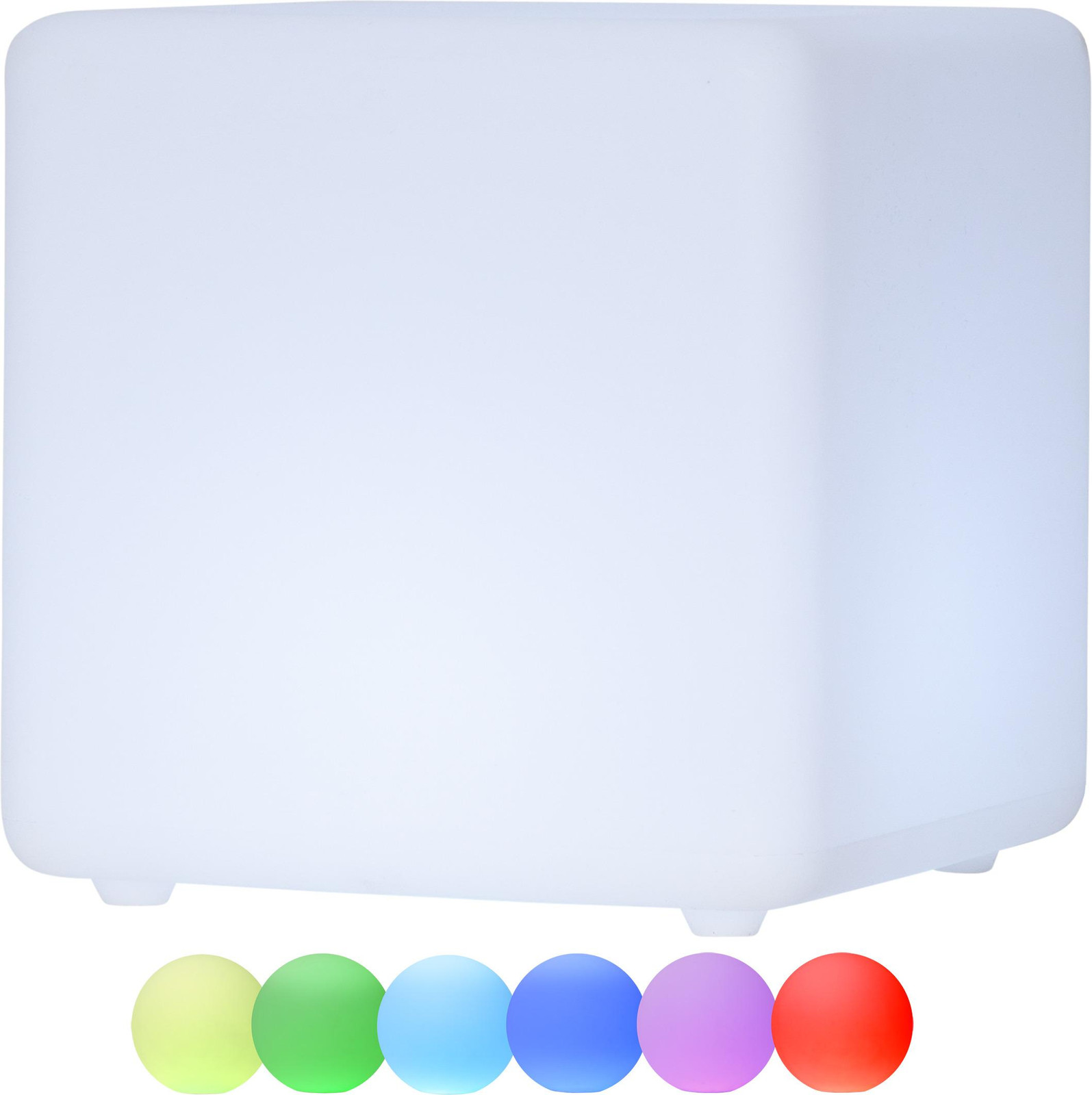 Star Trading Twilights LED Lichtkubus met Afstandsbediening RGB en Warm Wit voor Tuin, Balkon of Terras
