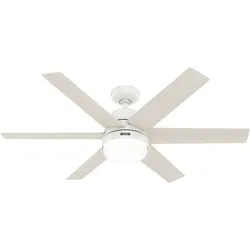 DC Deckenventilator Arete Weiß mit Licht & Fernbedienung
