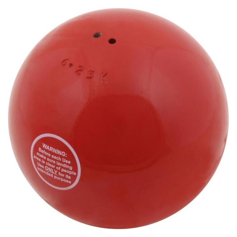 Kübler Sport Wettkampfstosskugel aus Stahl, 6,25 kg (6250 g) (KU-VX-TE-6250)