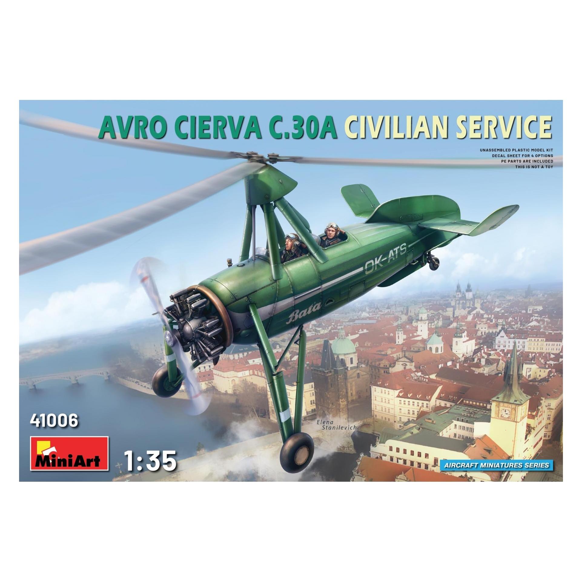 Mini art Avro Cierva C.30A Civilian Service (41006)