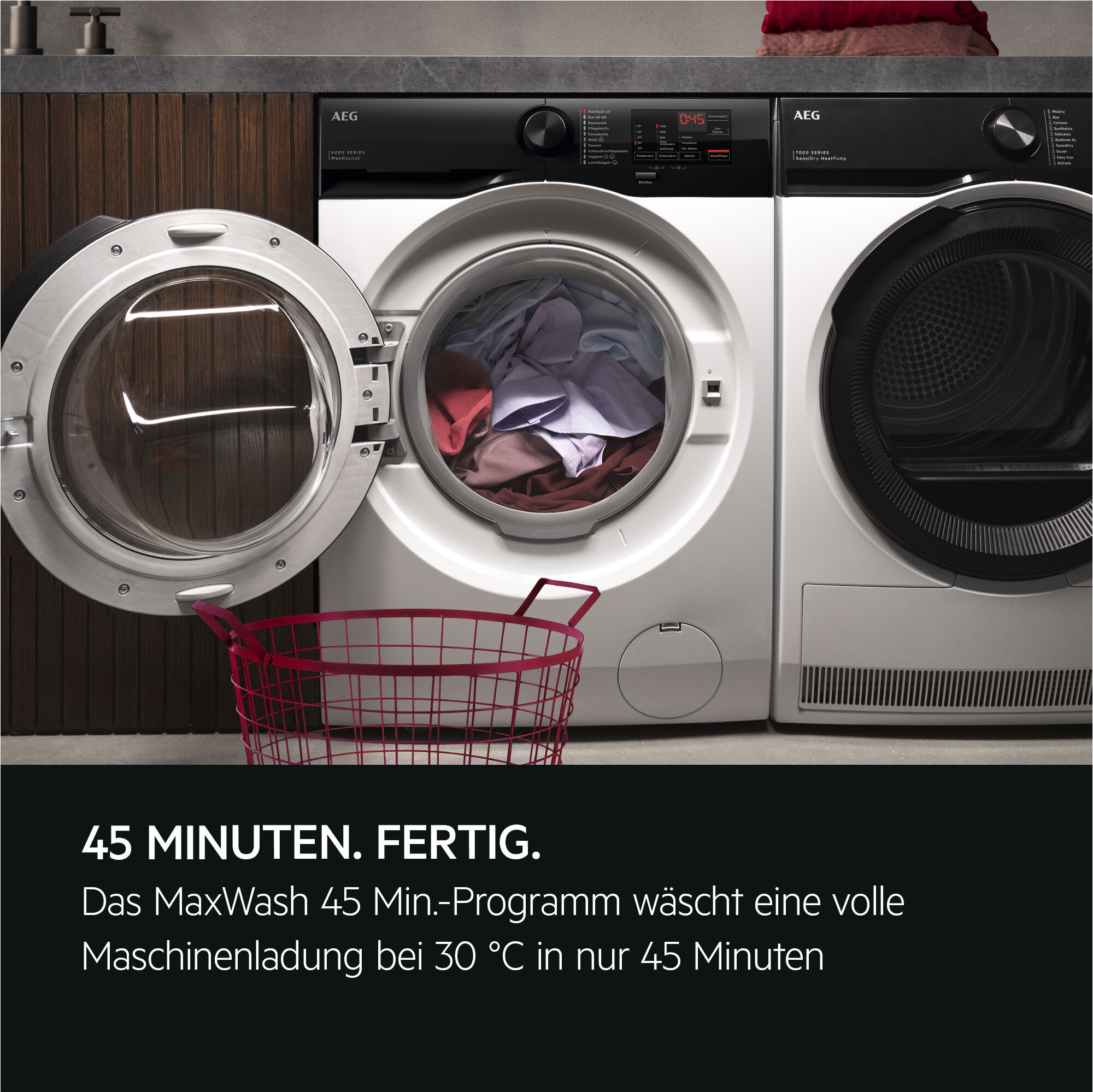 AEG Waschmaschine "LR6A5E400", Energieeffizienz: A (A-G), weiß, B:59,7cm H:84,7cm T:63,6cm, Waschmaschinen