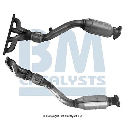 Bm Catalysts Katalysator mit Anbauteilen [Hersteller-Nr. BM91146H] für Mini