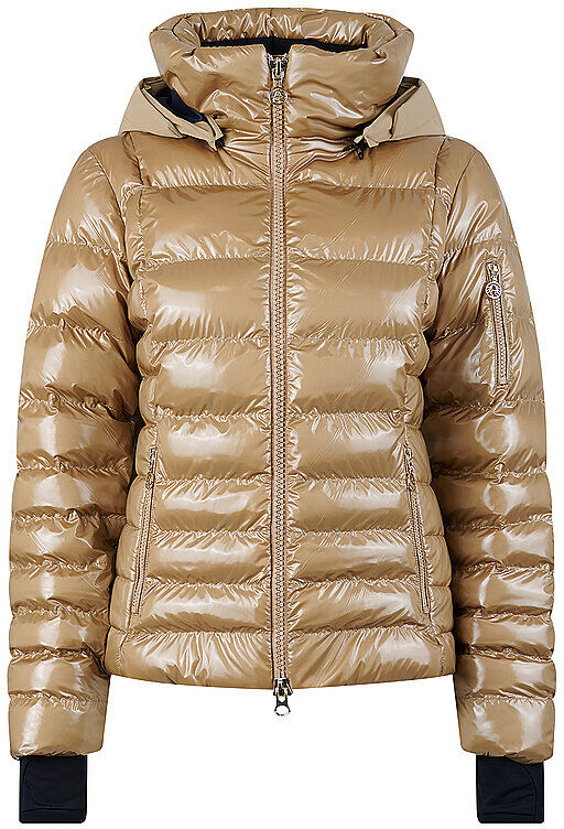 SPORTALM Damen Skijacke mit Metallic-Effekt hellbraun   34 W