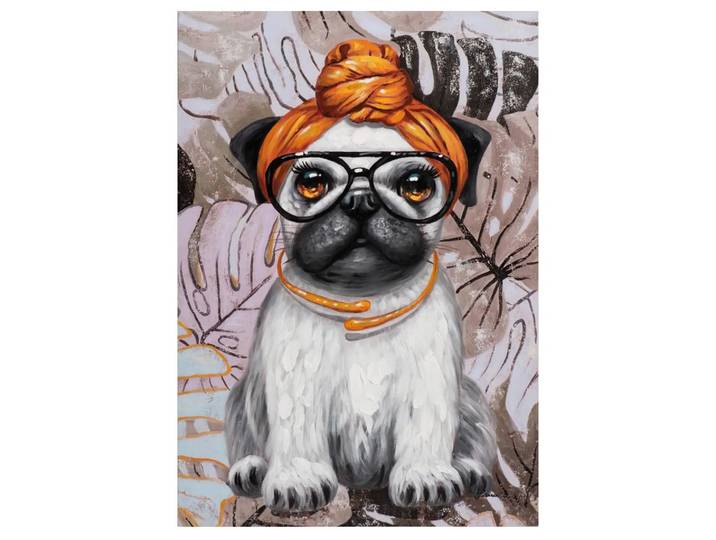 Bild Mops mit Turban image LAND