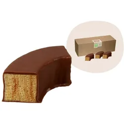 Baumkuchenringe geviertelt - Vollmilchschokolade 16x50g