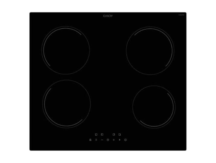 Candy Cook 400 CII647CCAR, Induktionskochfeld, 4 Zonen, 60 cm, Zentralsteuerung, 9 Leistungsstufen + Booster, Timer, Pausenfunktion, Kindersicherung, Easy Clip, 7200 W