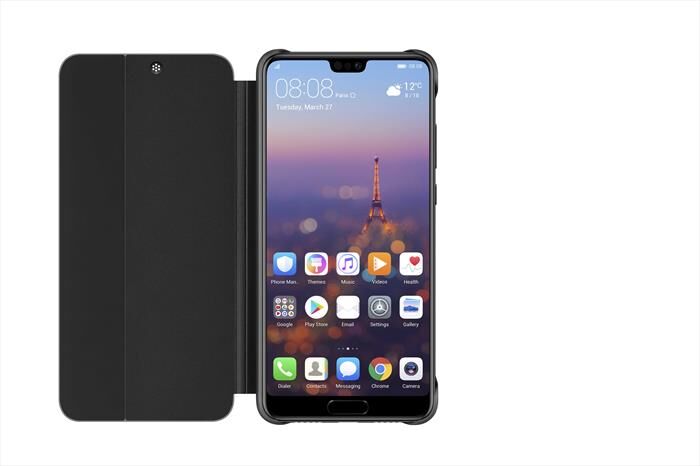 Huawei P20 Smart Flip Case-nero