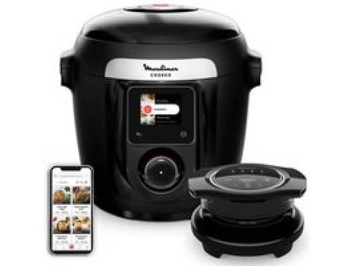 Moulinex Cookeo Wi-Fi avec Extra Crisp Multicuiseur Air fryer 14 modes de cuisson CE96X8F0