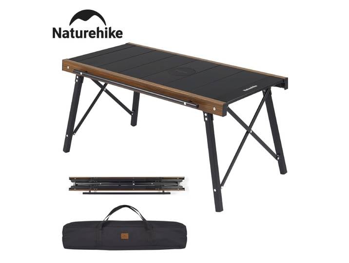 Table pliante IGT Naturehike, table d'extérieur portable, bureau multifonctionnel réglable, table de cuisson BBQ, système de cuisson IGT