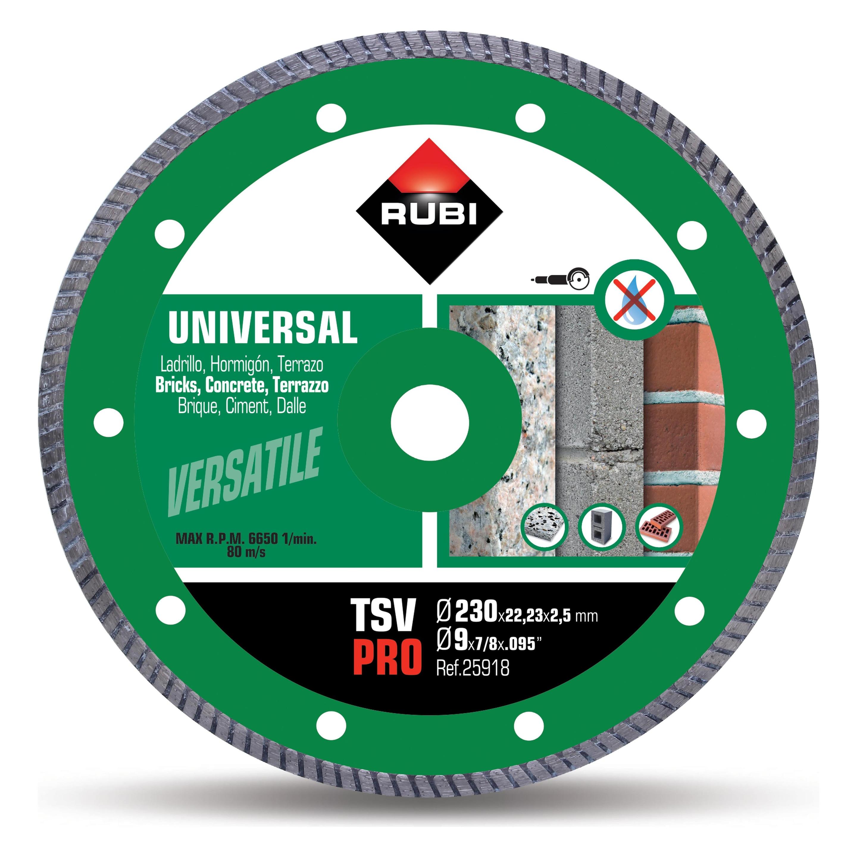 Rubi Diamond Blade Tsv 230 Pro Turbo Dry (25918)