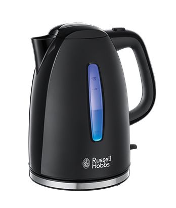 Russell Hobbs 1,7 l Wasserkocher 2400 W 22591-70 Textures Plus (Schwarz)